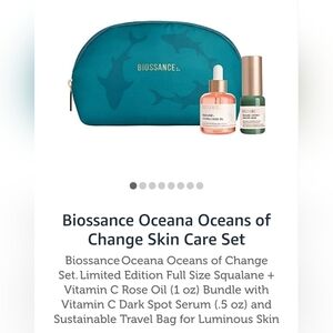 NWT Biossance Oseana set